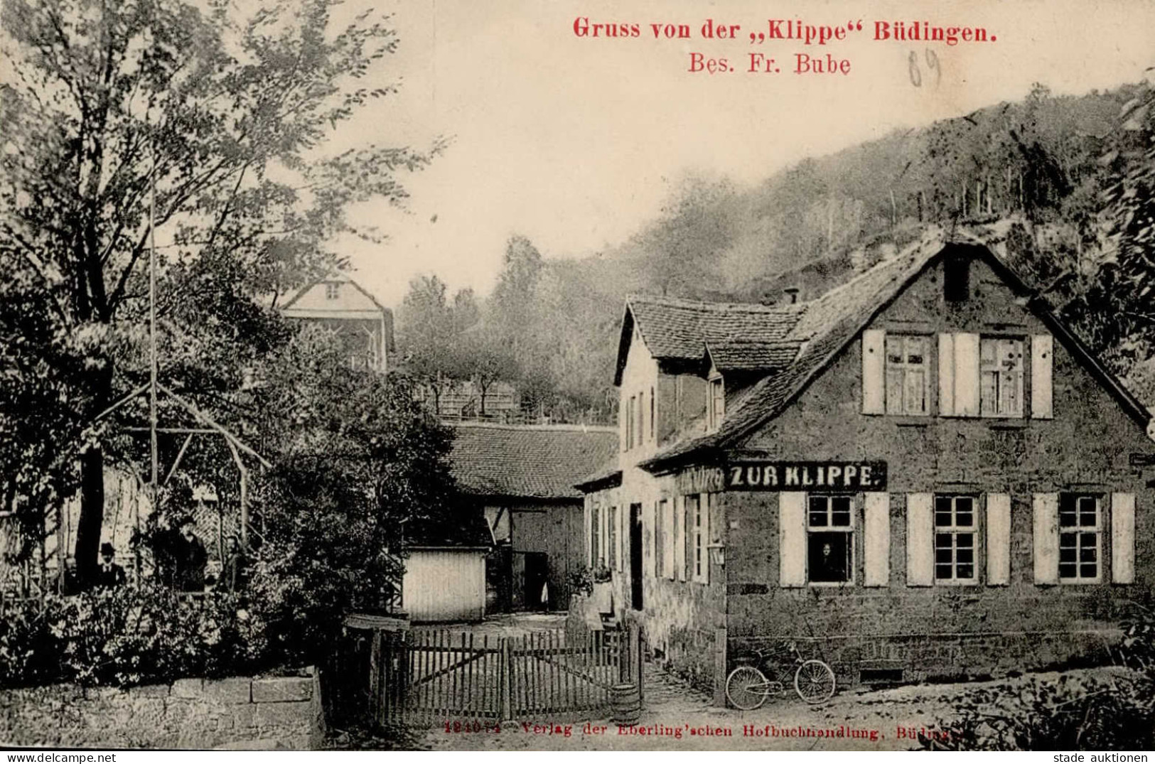 BÜDINGEN (6470) - Gasthaus Zur KLIPPE I - Other & Unclassified