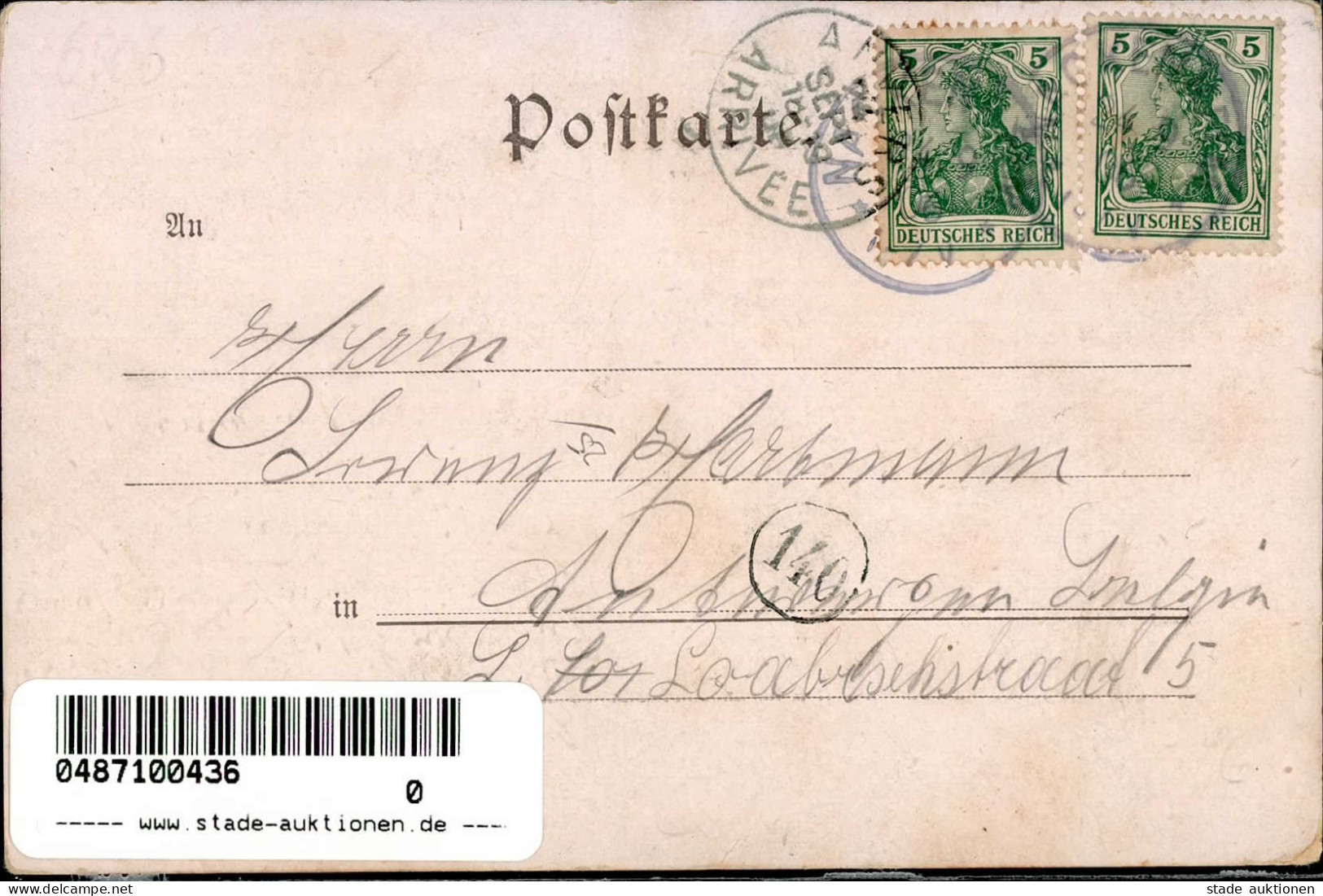 Nackenheim (6506) Gasthaus Zum Schiff Peter Herdt Dampfer 1900 I-II Bateaux Bateaux - Andere & Zonder Classificatie