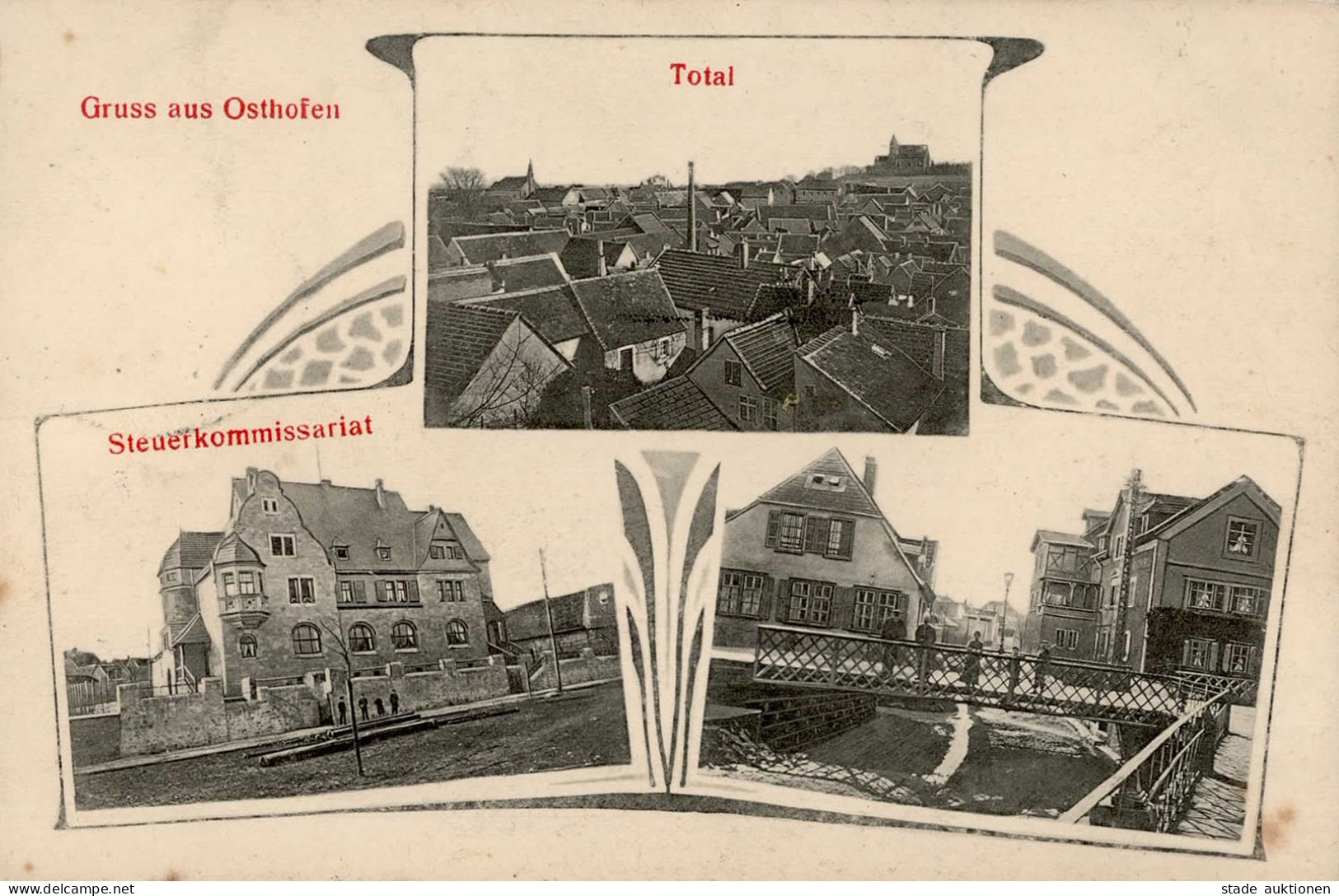 Osthofen (6522) Steierkommissariat 1908 I-II (fleckig) - Otros & Sin Clasificación