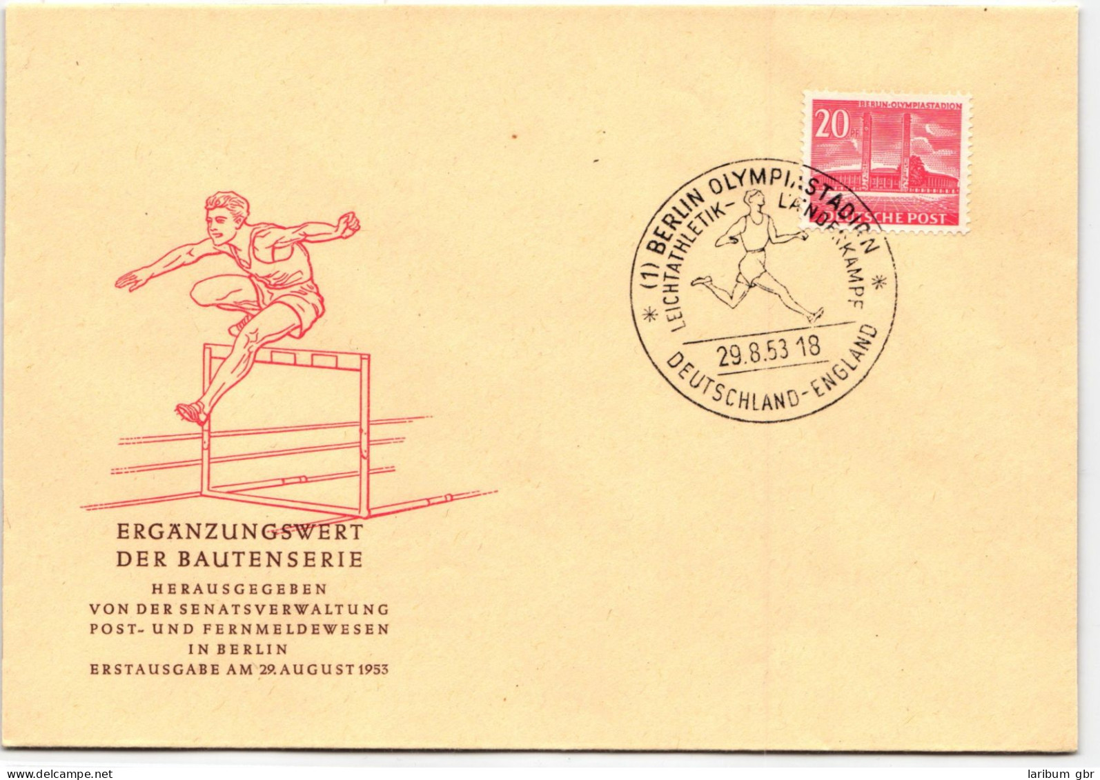 Berlin FDC II (mit MiNr. 113) (h) Als Ersttagsbrief #NO212 - Andere & Zonder Classificatie