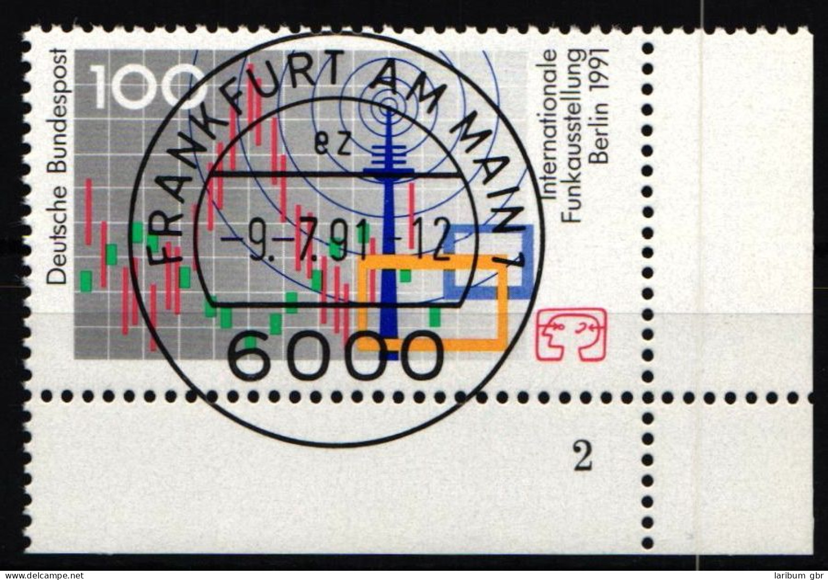 BRD Bund 1553 Gestempelt Mit Formnummer 2 #NO331 - Altri & Non Classificati