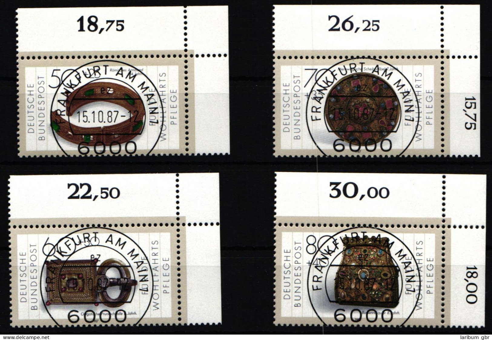 BRD Bund 1333-1336 Gestempelt KBWZ #NO353 - Other & Unclassified