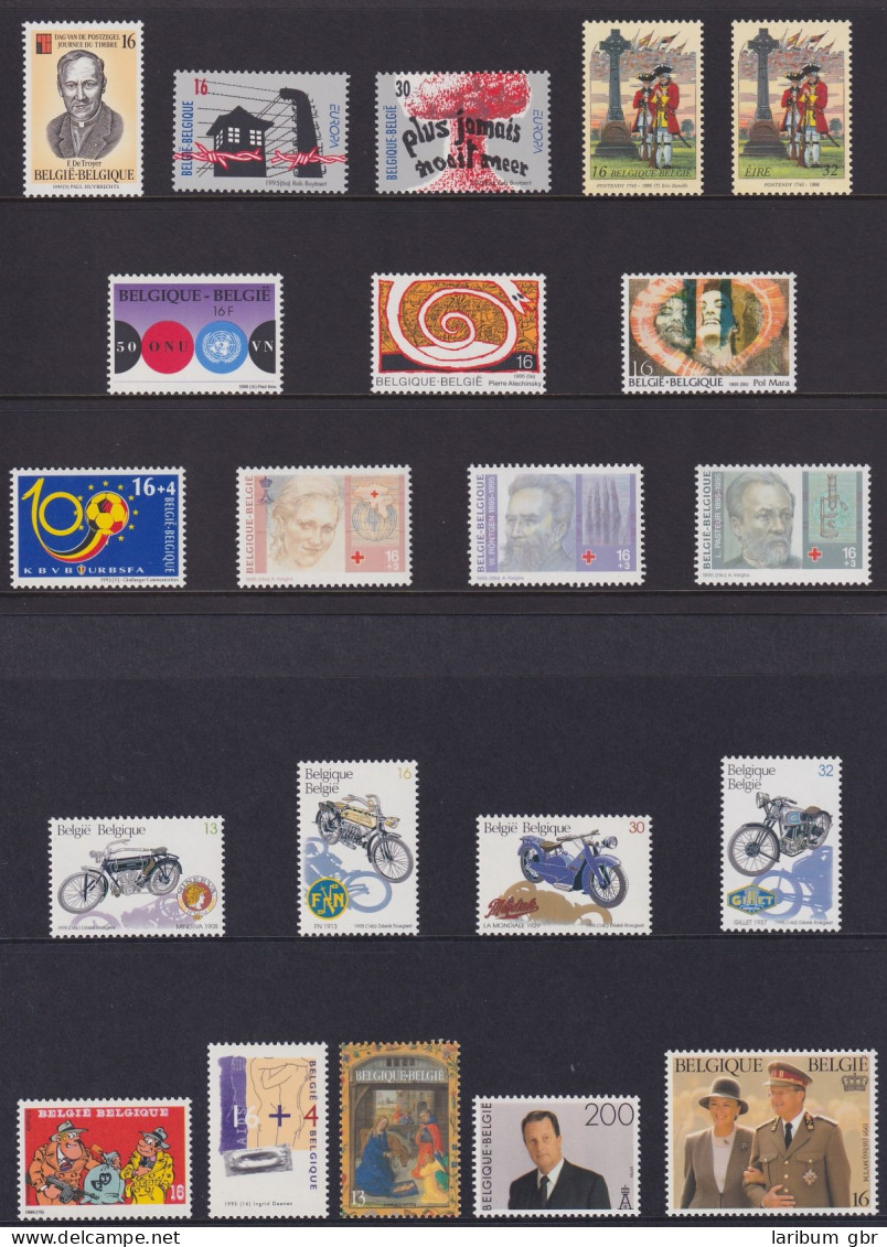 Belgien Jahrgang 1995 Mit 2634-2675 Postfrisch Im Folder Inkl 1 MH #NK576 - Other & Unclassified