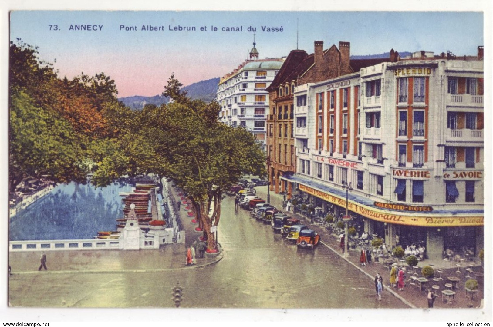 France - 74 -  Annecy - Pont Albert  Lebrun Et Le Canal Du Vassé - 6797 - Annecy