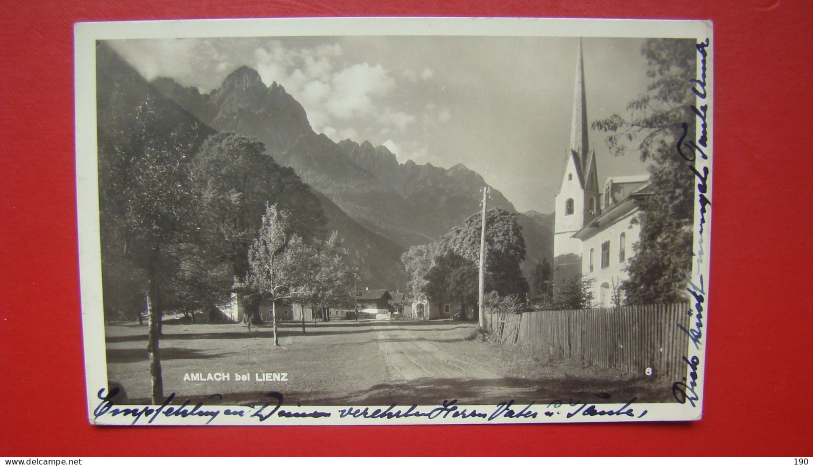 Amlach Bei Lienz. Sign Litija,Lienz. - Lienz