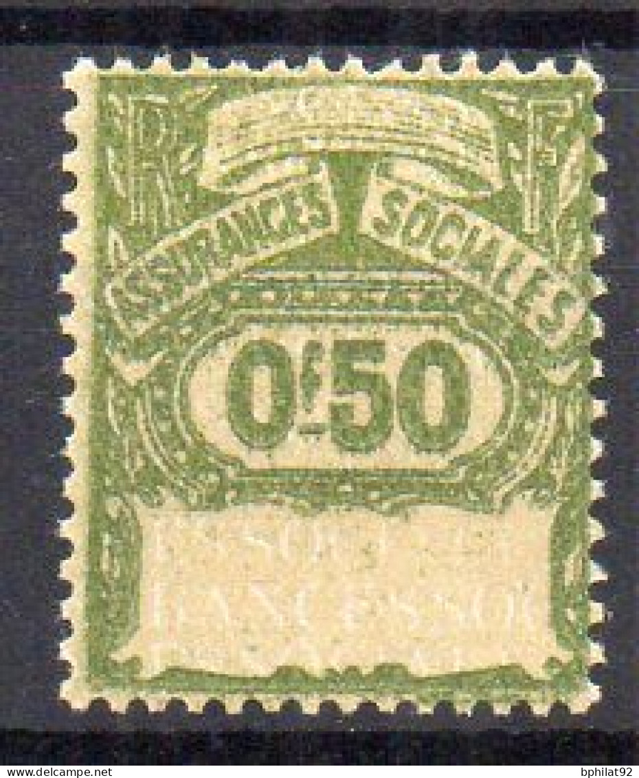 !!! FISCAL, ASSURANCES SOCIALES N°21B NEUF ** - Timbres