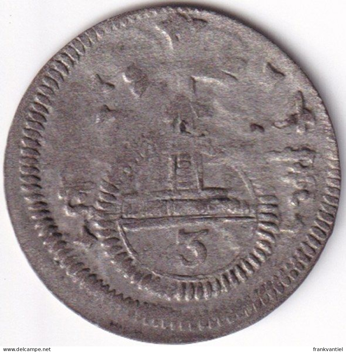 Schlesien / Silesia KM-438 3 Pfennig 1704 Oppeln - Groschen & Andere Kleinmünzen