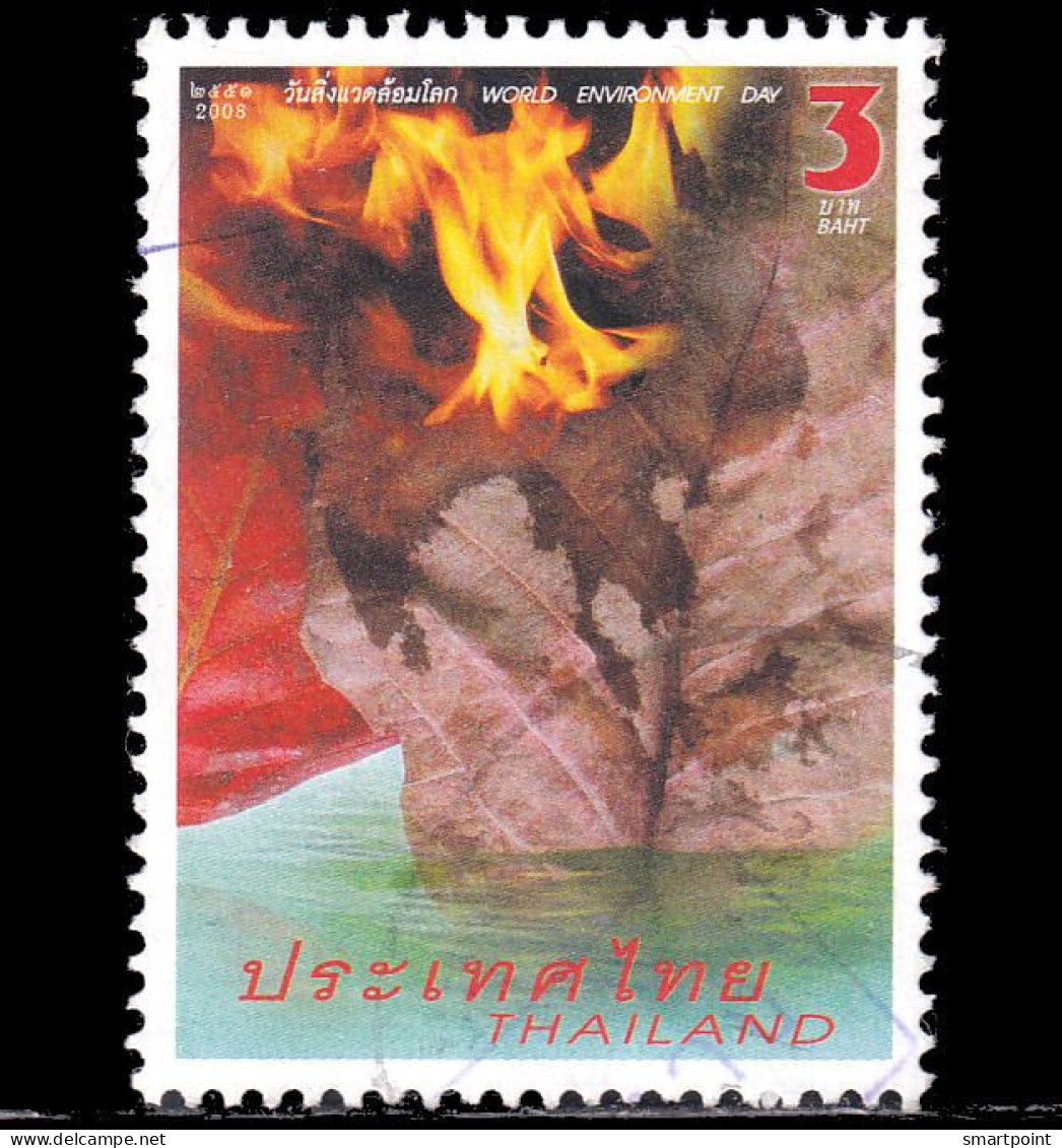 Thailand Stamp 2008 World Environment Day 3 Baht - Used - Thaïlande