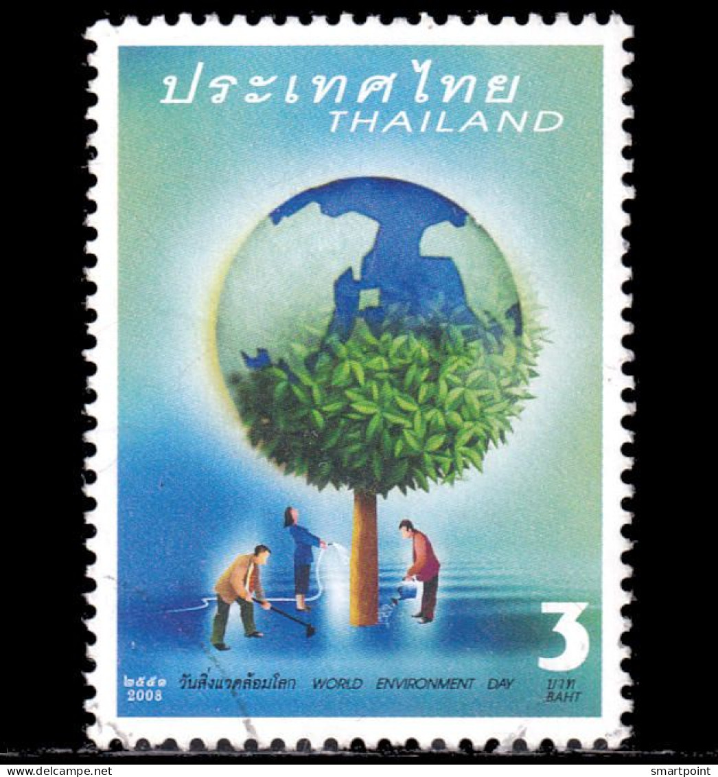 Thailand Stamp 2008 World Environment Day 3 Baht - Used - Tailandia