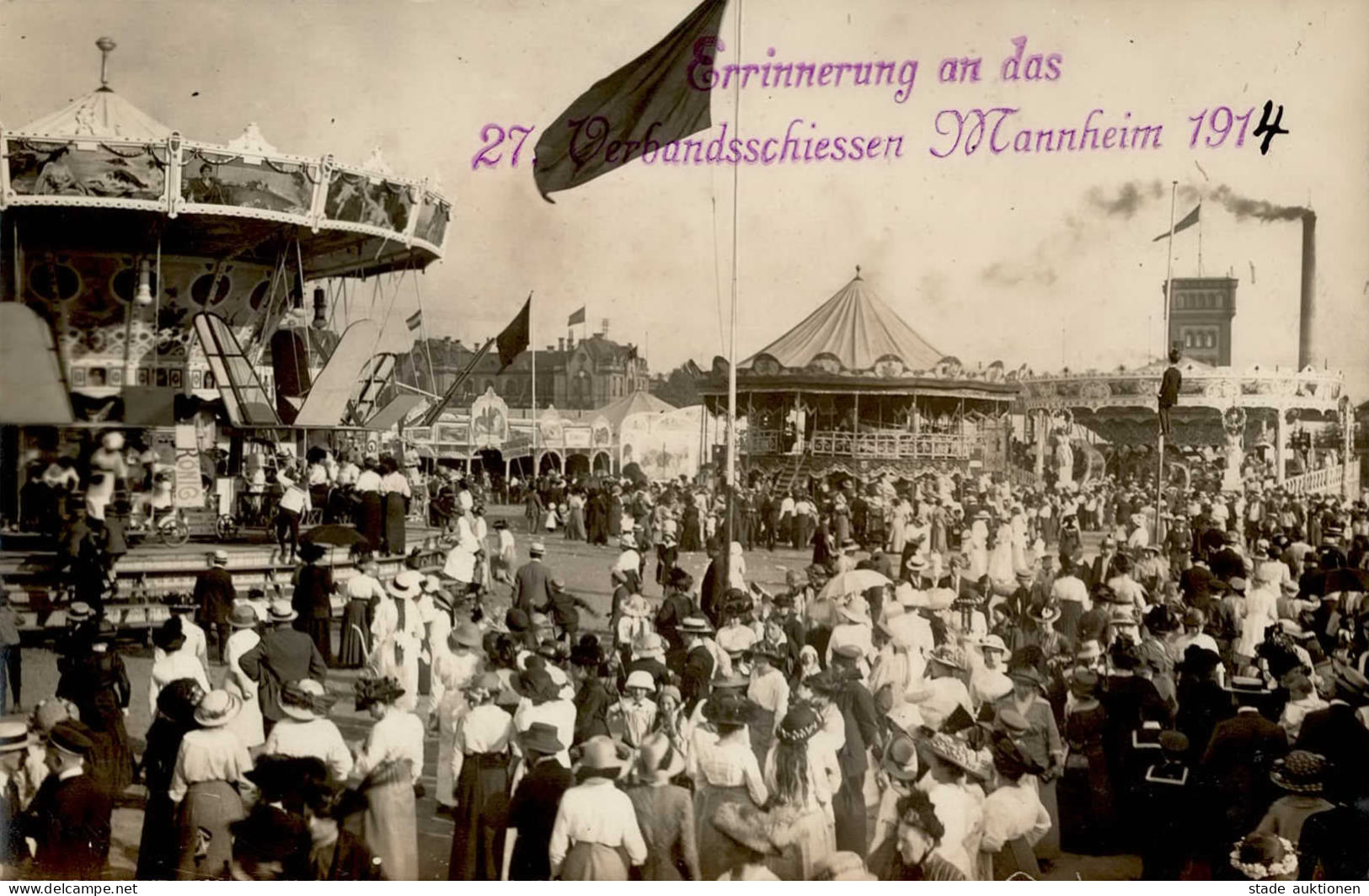 Mannheim (6800) 27. Verbandsschießen 1914 I - Mannheim