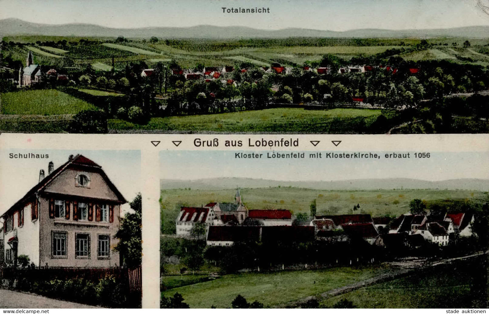 Lobenfeld (6921) Schule 1915 I-II - Other & Unclassified