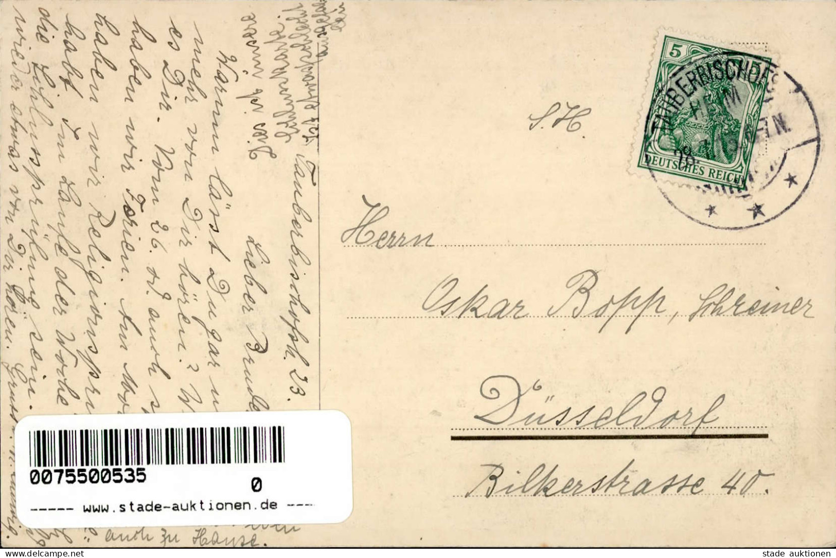 Tauberbischofsheim (6972) Sign. KFC. Verlag Scheiner Würzburg 1913 I - Andere & Zonder Classificatie