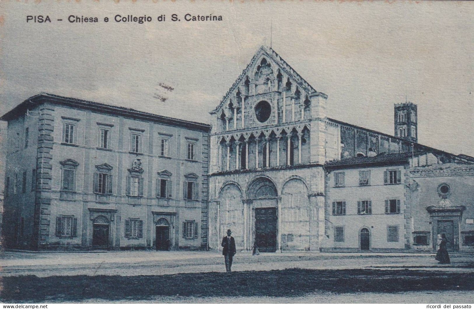 Cartolina Pisa - Chiesa E Collegio Di S.caterina - Pisa