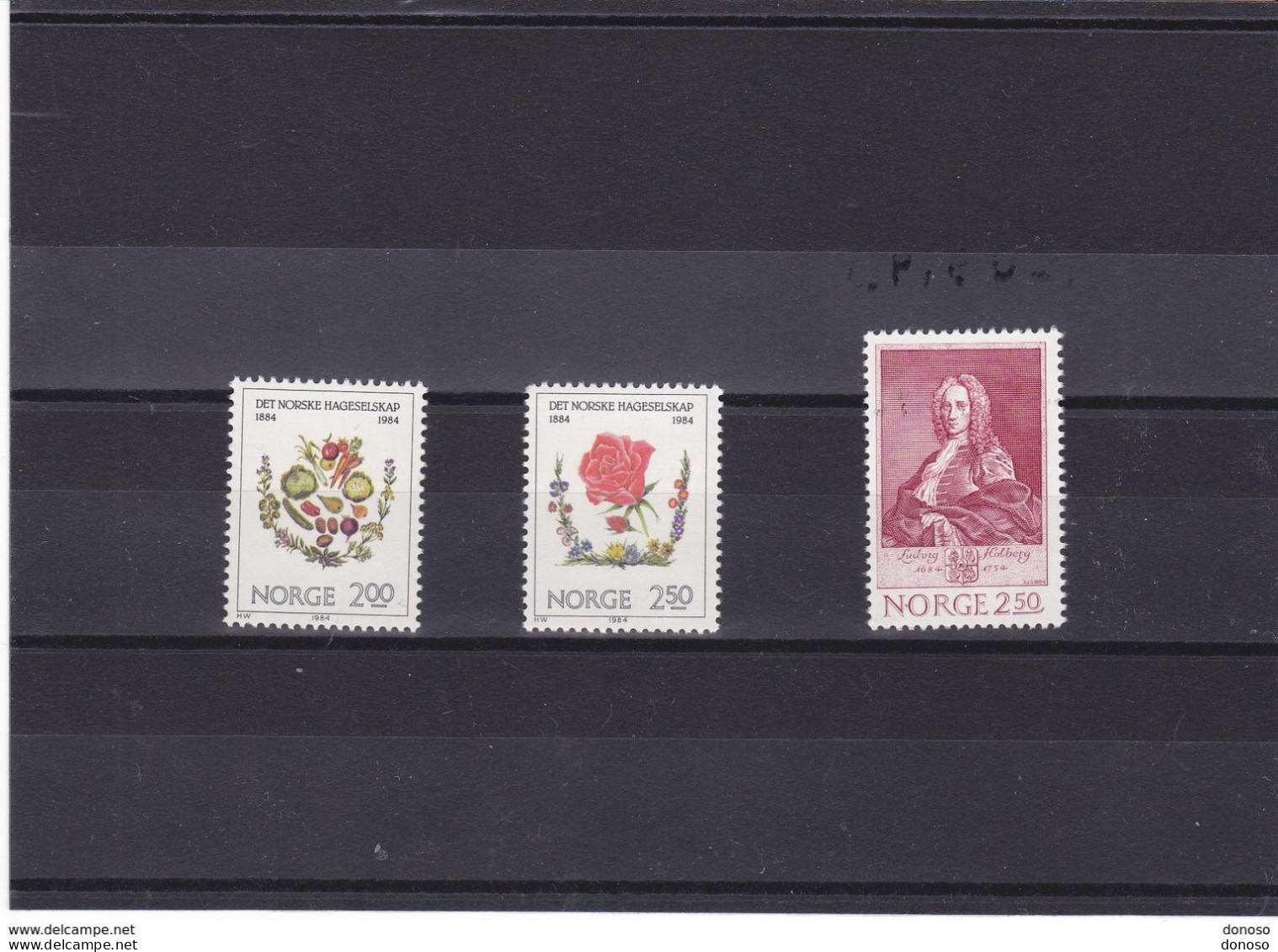 NORVEGE 1984 Yvert 862-863 + 866 NEUF** MNH - Nuevos