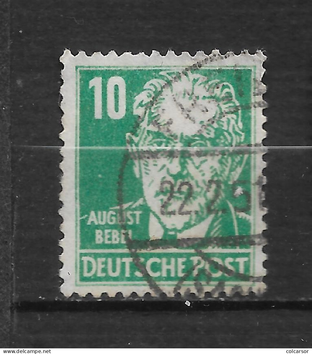 ALLEMAGNE   REPUBLIQUE DÉMOCRATIQUE  N°   35     "CÉLÉBRITÉS " - Used Stamps