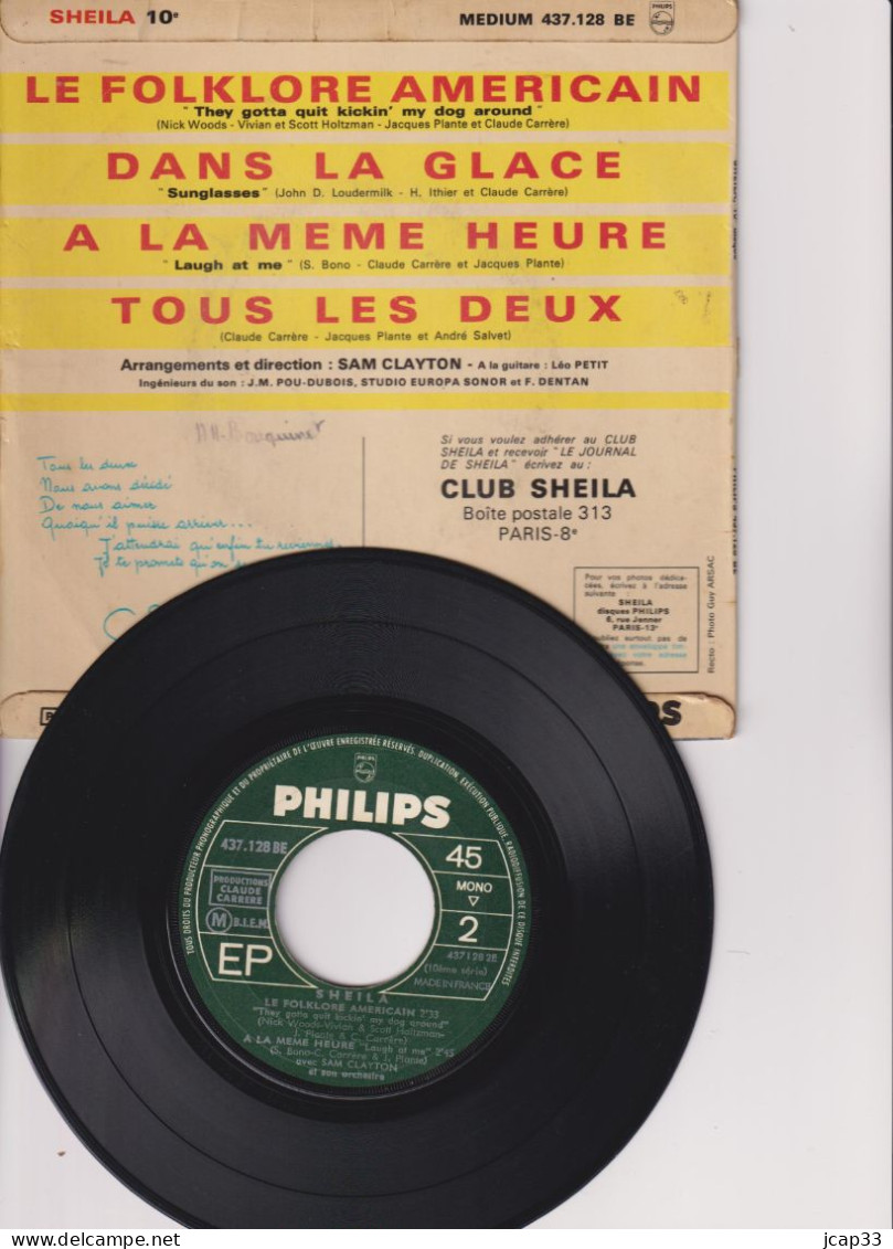 SHEILA  -  LOT DE 3 45 T  - - Autres - Musique Française