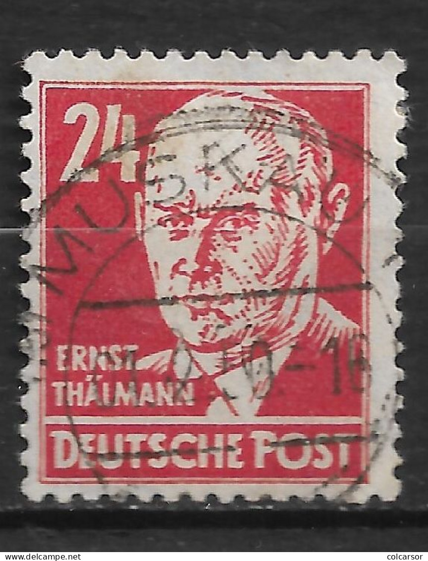 ALLEMAGNE   REPUBLIQUE DÉMOCRATIQUE  N°   40     "CÉLÉBRITÉS " - Used Stamps