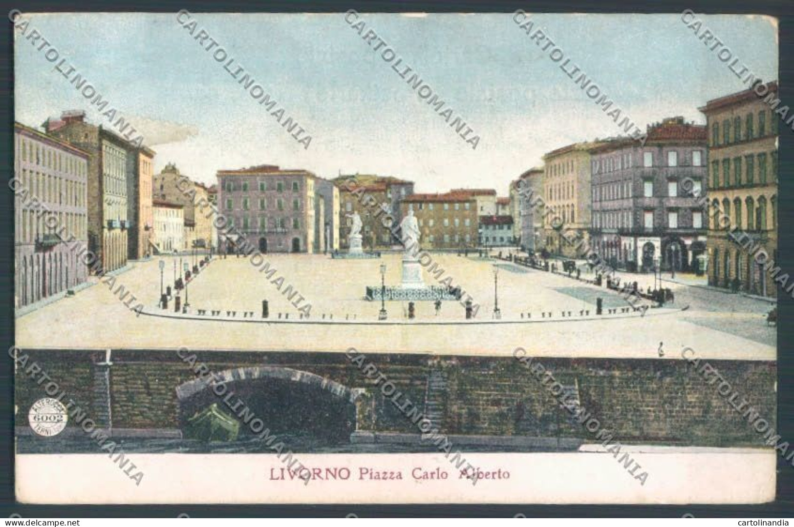 Livorno Città Alterocca 6002 Cartolina ZB5019 - Livorno