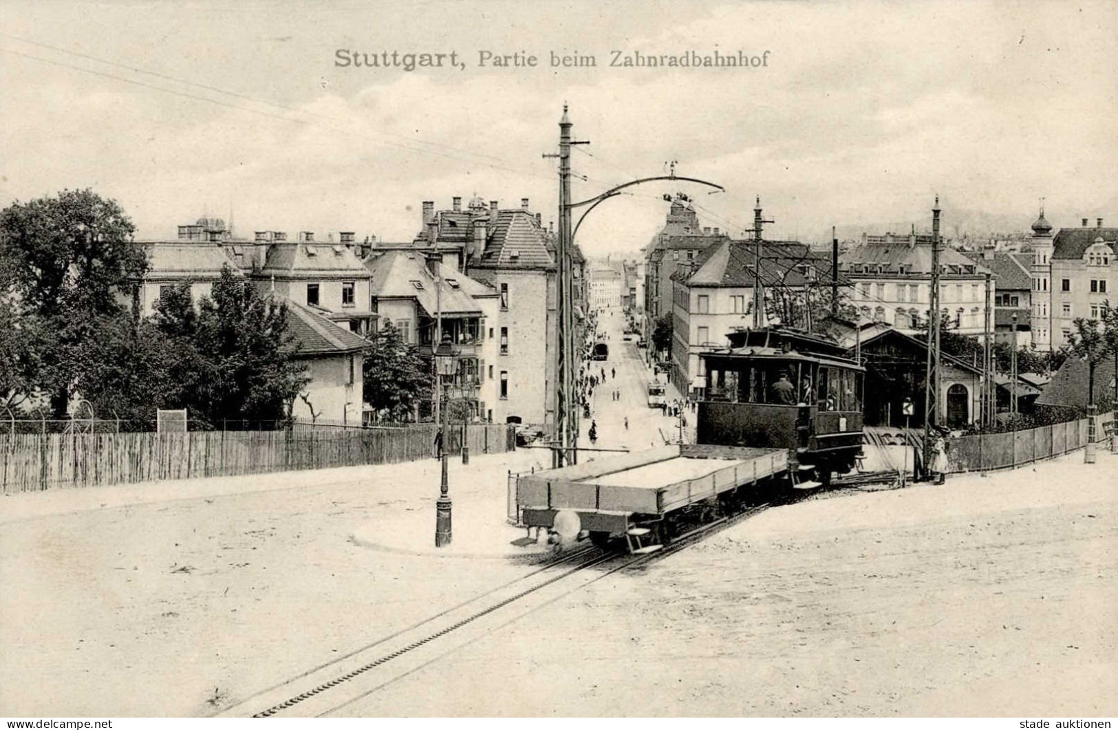 Stuttgart (7000) Zahnradbahnhof Straßenbahn I-II - Stuttgart
