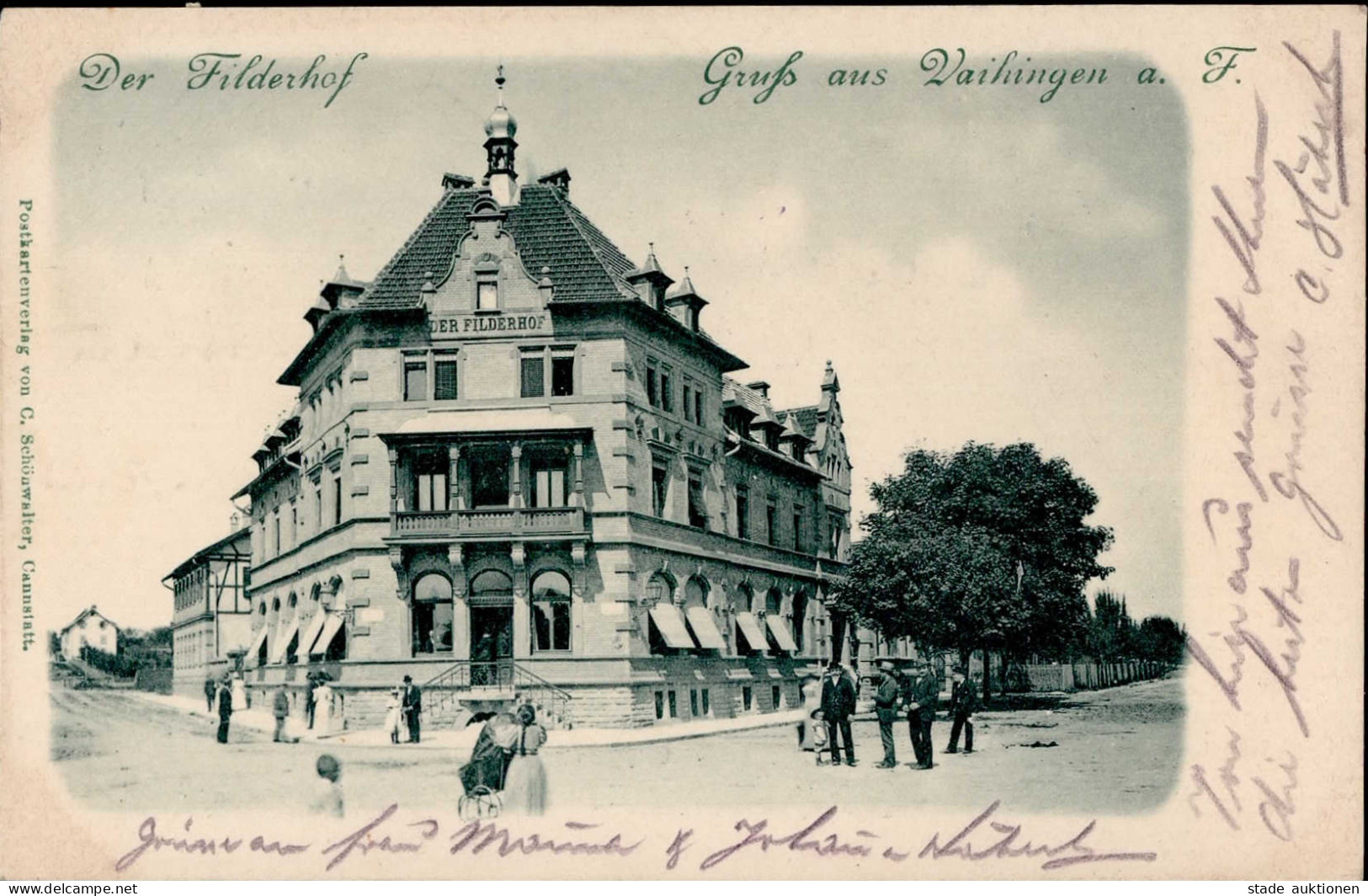 Vaihingen (7000) Filderhof 1899 I-II - Stuttgart