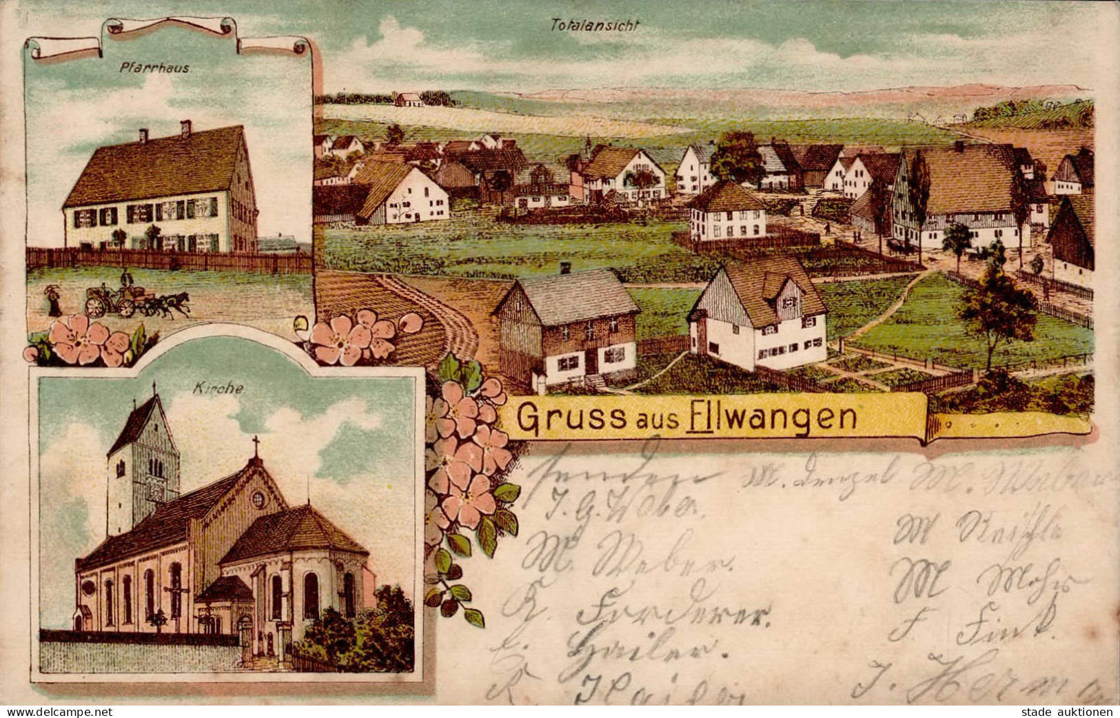 Ellwangen (7956) 1904 I- - Other & Unclassified