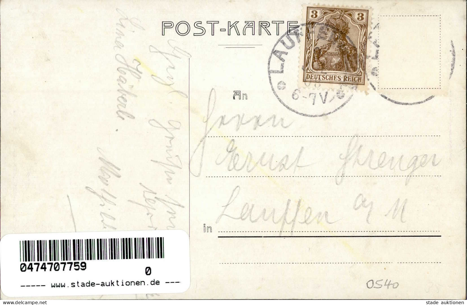 Heilbronn (7100) XXII. Württembergisches Landesschießen 5. Bis 9. Juli 1908 Schützenhaus I- (Marke Entfernt) - Andere & Zonder Classificatie