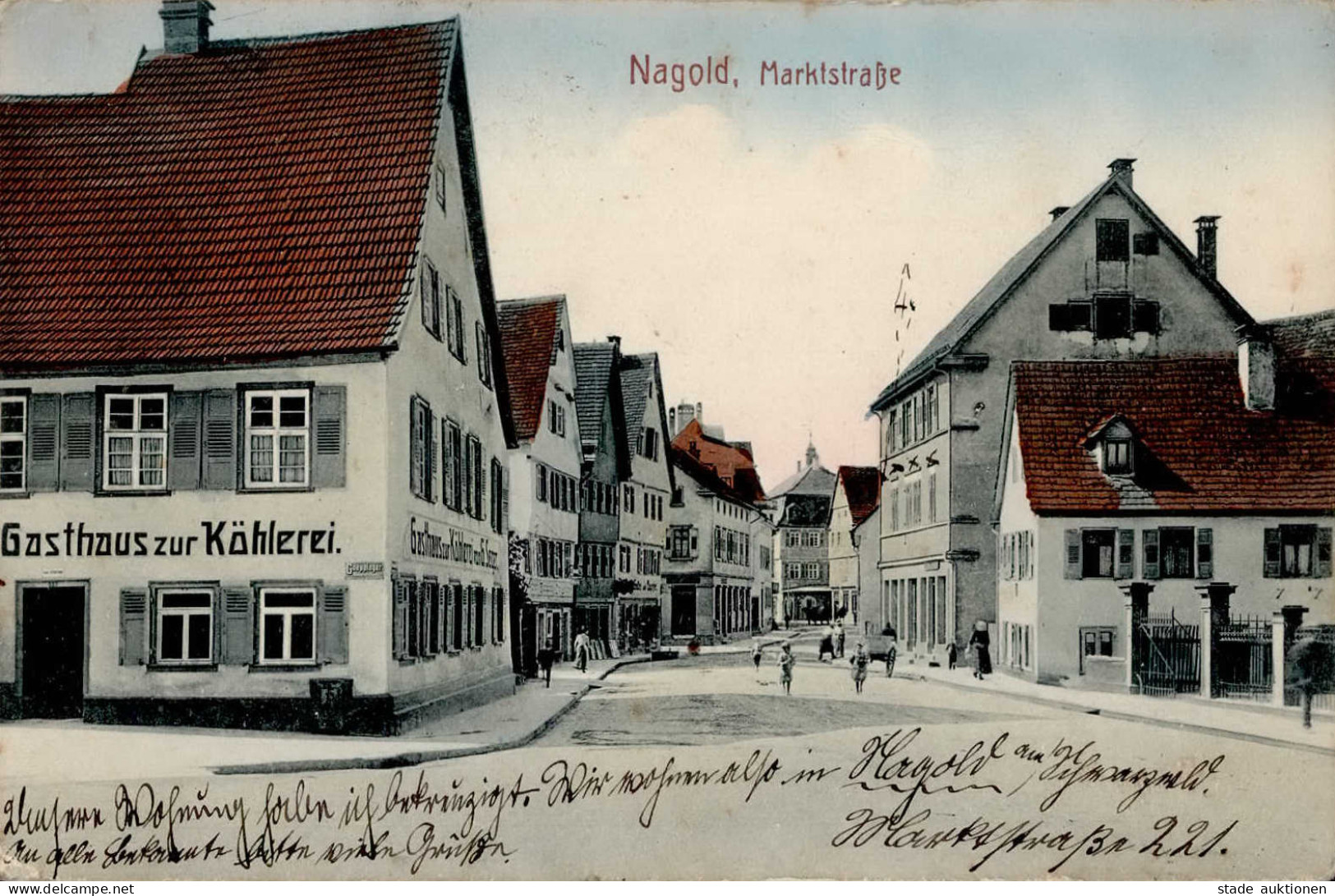 NAGOLD (7270) - Gasthaus Zur Köhlerei Marktstrasse I-II - Other & Unclassified
