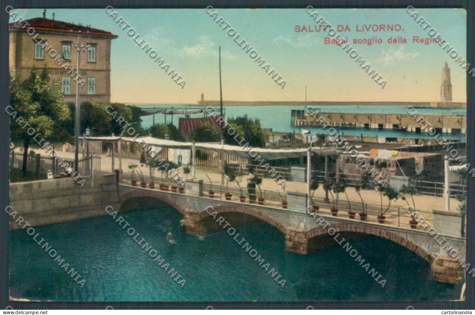 Livorno Città Foto Cartolina ZB5045 - Livorno