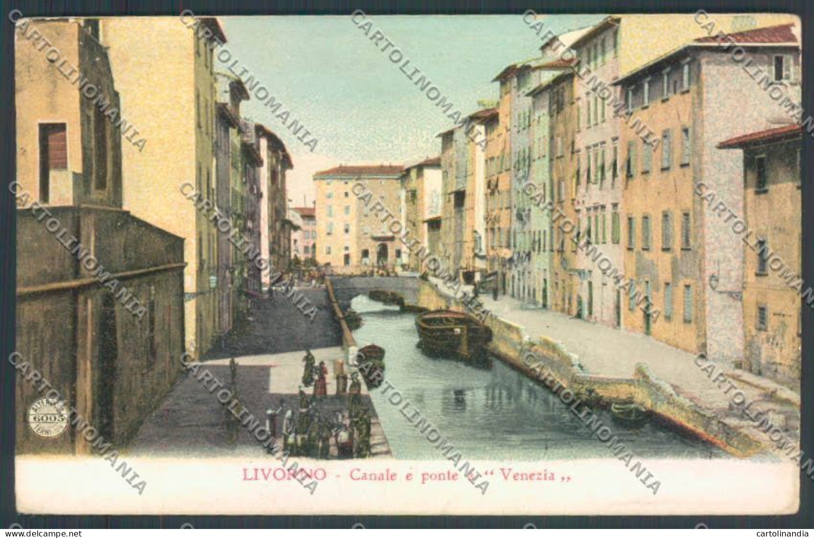 Livorno Città Alterocca 6005 Cartolina ZB5075 - Livorno