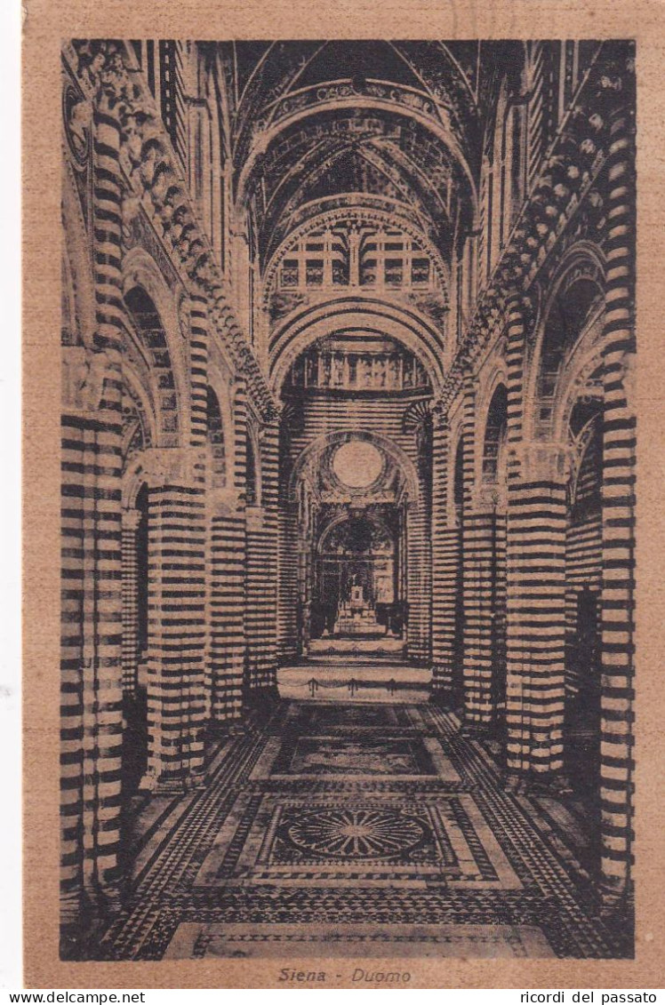 Cartolina Siena - Duomo - Siena