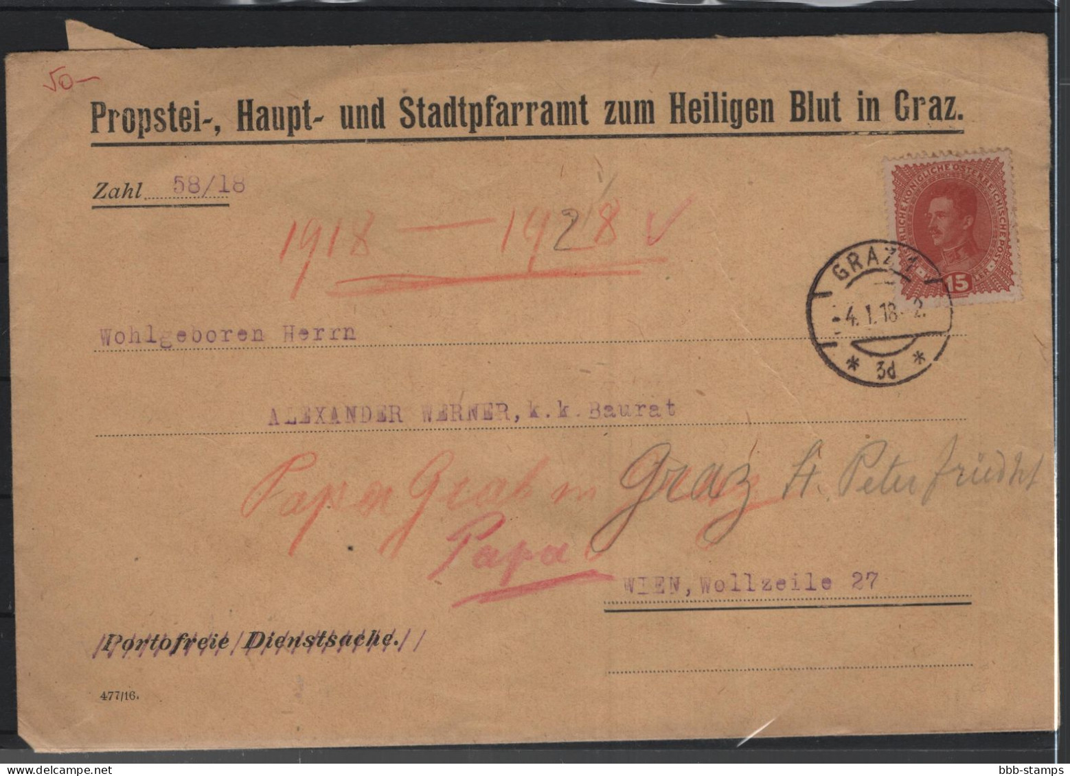 Österreich Michel Kat.Nr. Brief Ef - Lettres & Documents