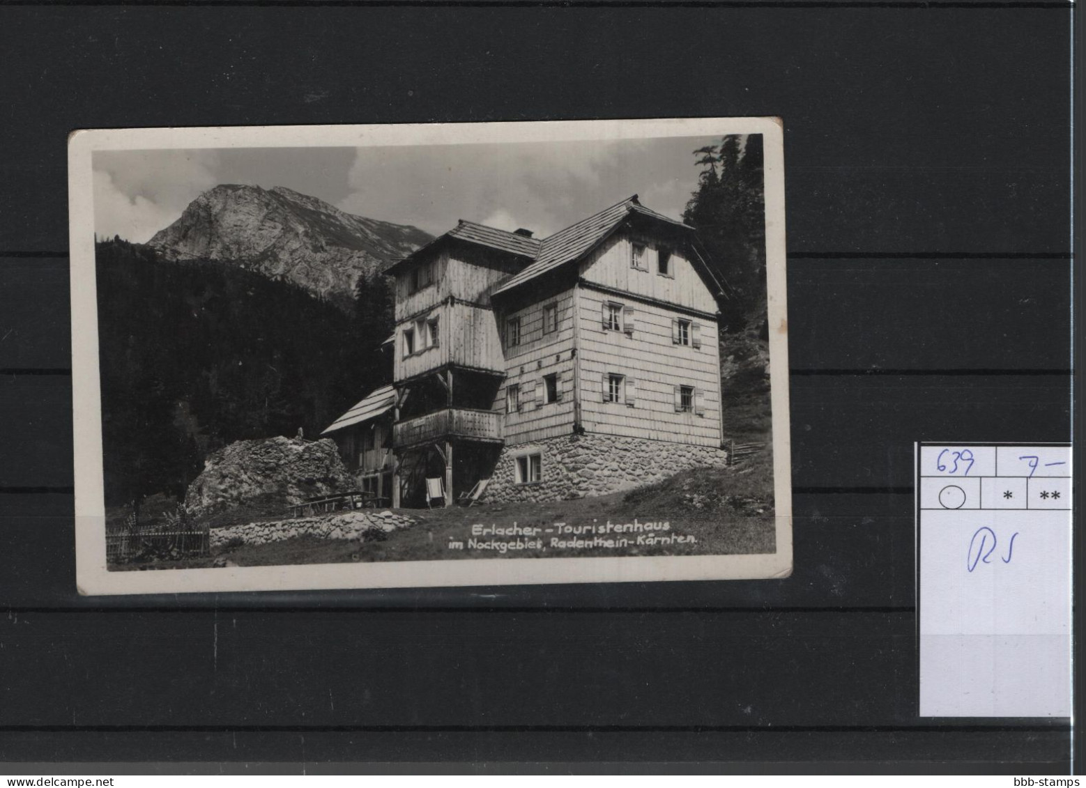 Österreich Michel Kat.Nr. Brief 639 AK EFStempel Alpenhaus - Storia Postale