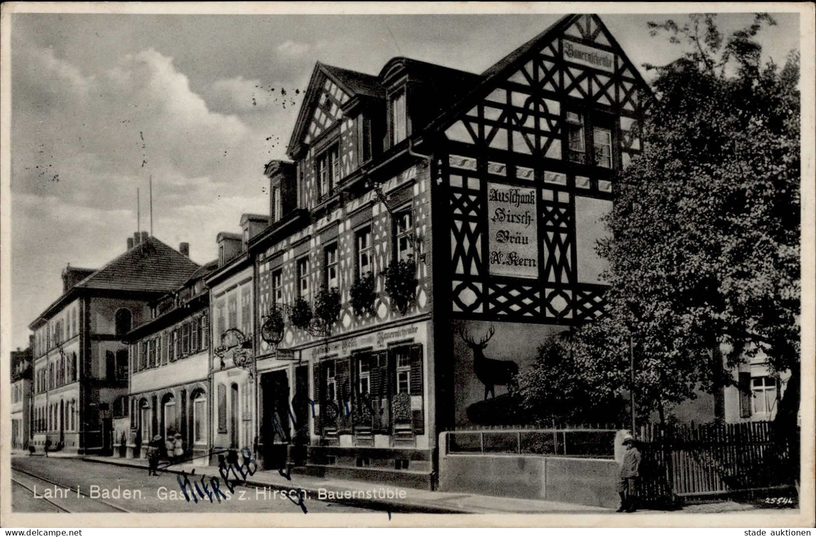 Lahr (7630) Gasthaus Zum Hirsch I- - Karlsruhe