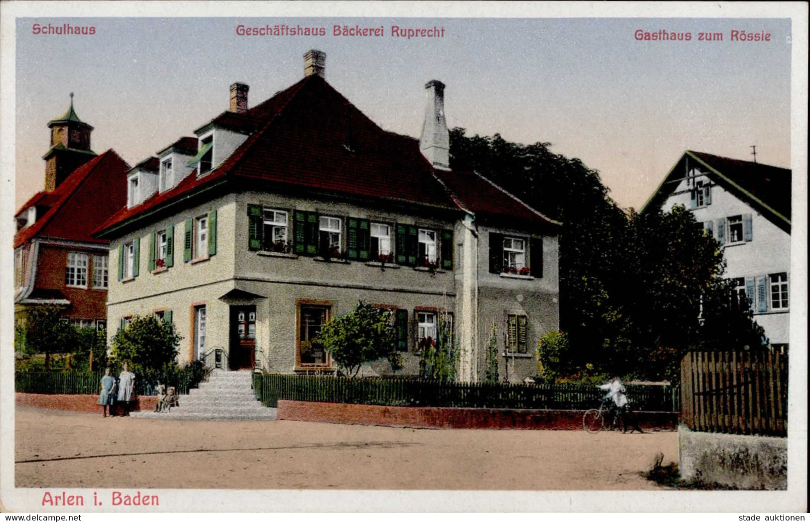 Arlen (7703) Schulhaus Handlung Ruprecht Gasthaus Zum Rössle I- - Karlsruhe