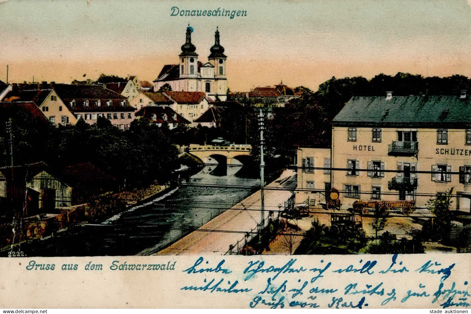 Donaueschingen (7710) Hotel Schützenhaus II (Stauchungen) - Karlsruhe