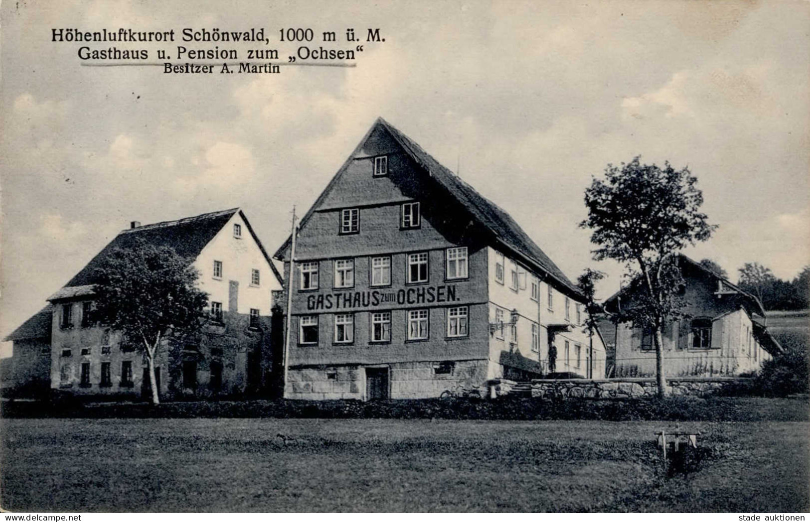 Schönwald (7741) Gasthaus Zum Ochsen I - Karlsruhe