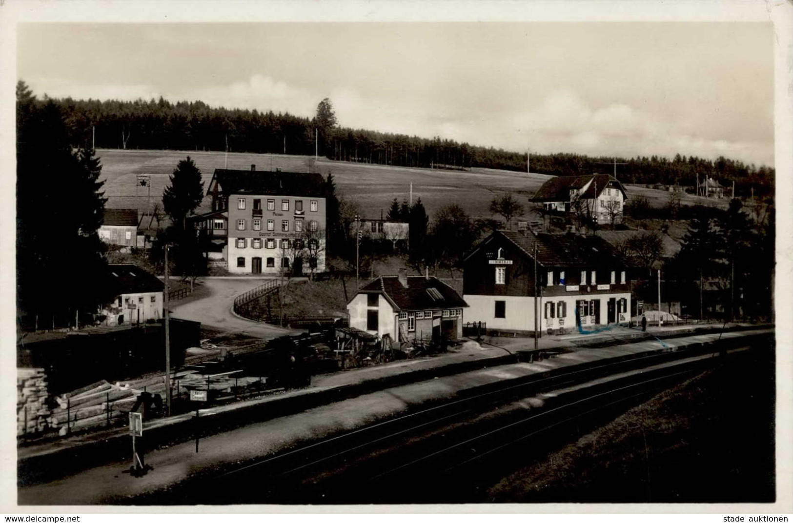 St. Georgen (7742) Gasthaus Sommerauer Hof Bahnhof I - Karlsruhe