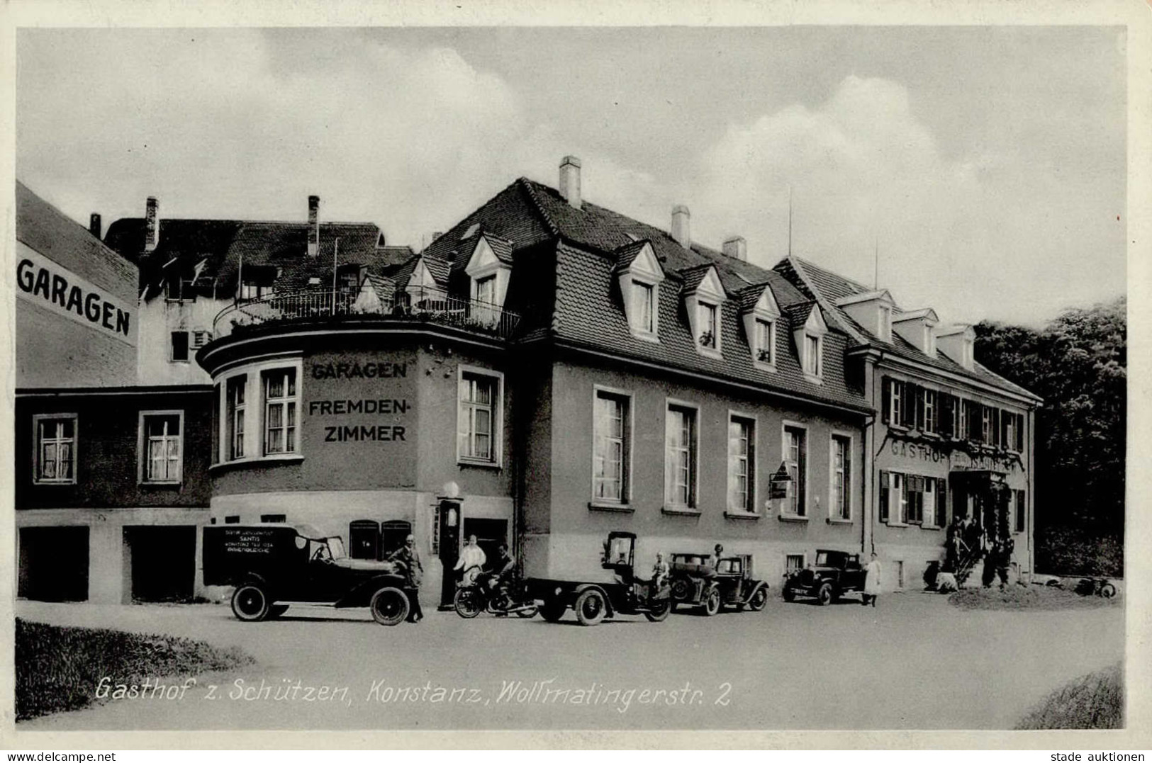 Konstanz (7750) Gasthaus Zum Schützen Wollmatingerstrasse Auto I - Konstanz