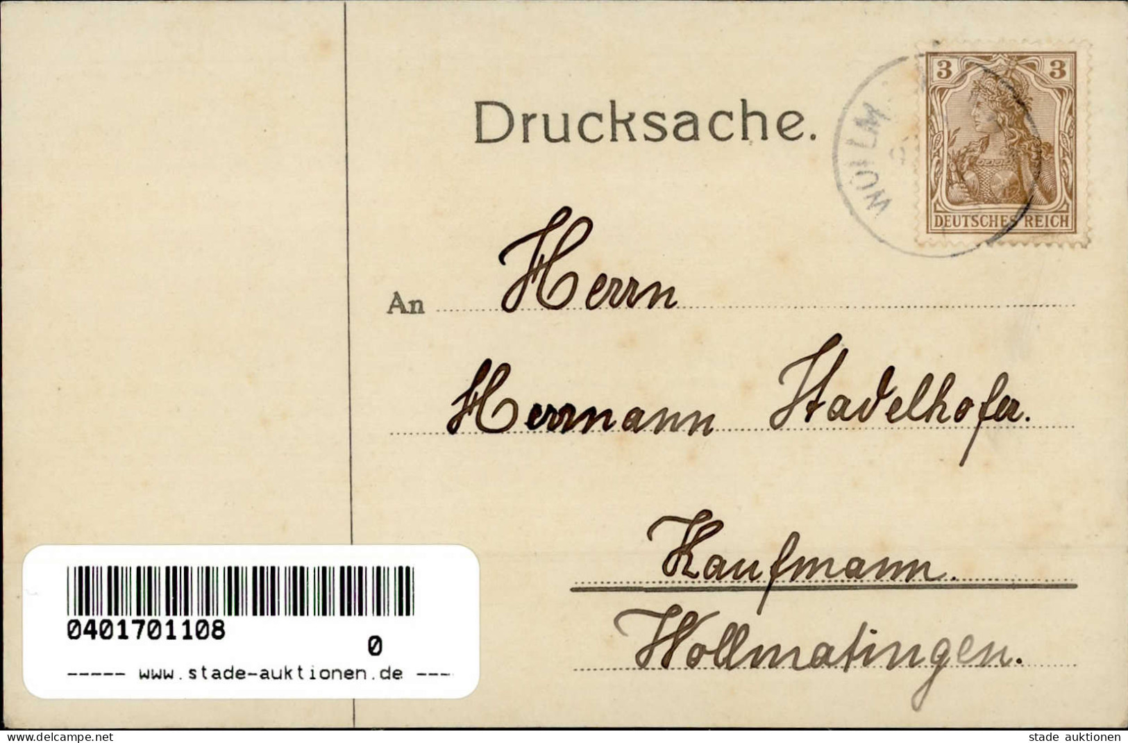 Konstanz (7750) Berechtigung Zum Einjährig-Freiwilligen Der Oberrealschule 1911 Signiert I - Konstanz