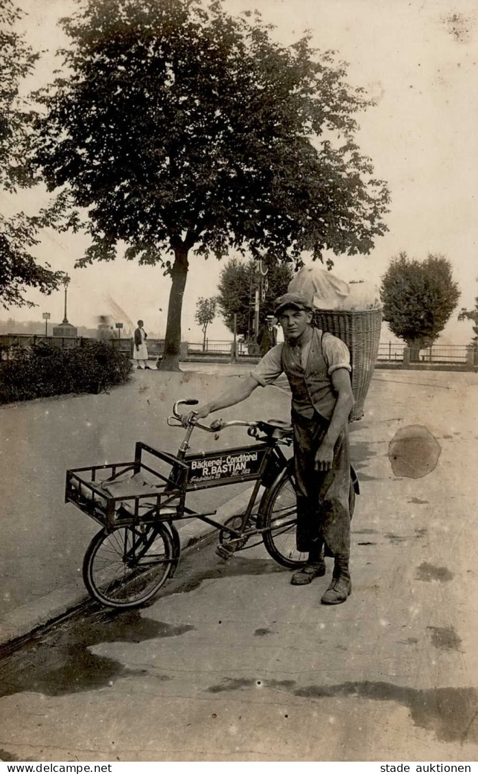 Konstanz (7750) Fahrradkurier Der Bäckerei Cafe Bastian I-II - Konstanz