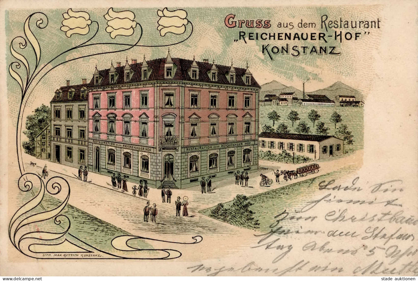 Konstanz (7750) Gasthaus Reichenauer Hof II (Stauchung) - Konstanz