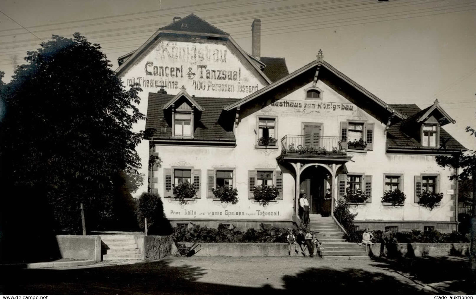 Konstanz (7750) Gasthaus Zum Königsbau I- (Marke Entfernt) - Konstanz