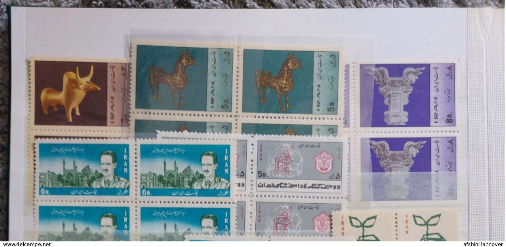 Iran Shah Pahlavi Shah سری کامل تمبرهای یادگاری سال 1345  Commemorative Stamps Issued In Year 1345 (21/3/1966-20/3/1967) - Irán