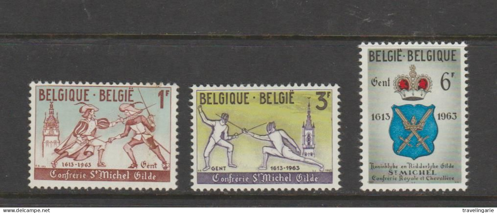 Belgium 1963 Sport - Fencing MNH ** - Ongebruikt