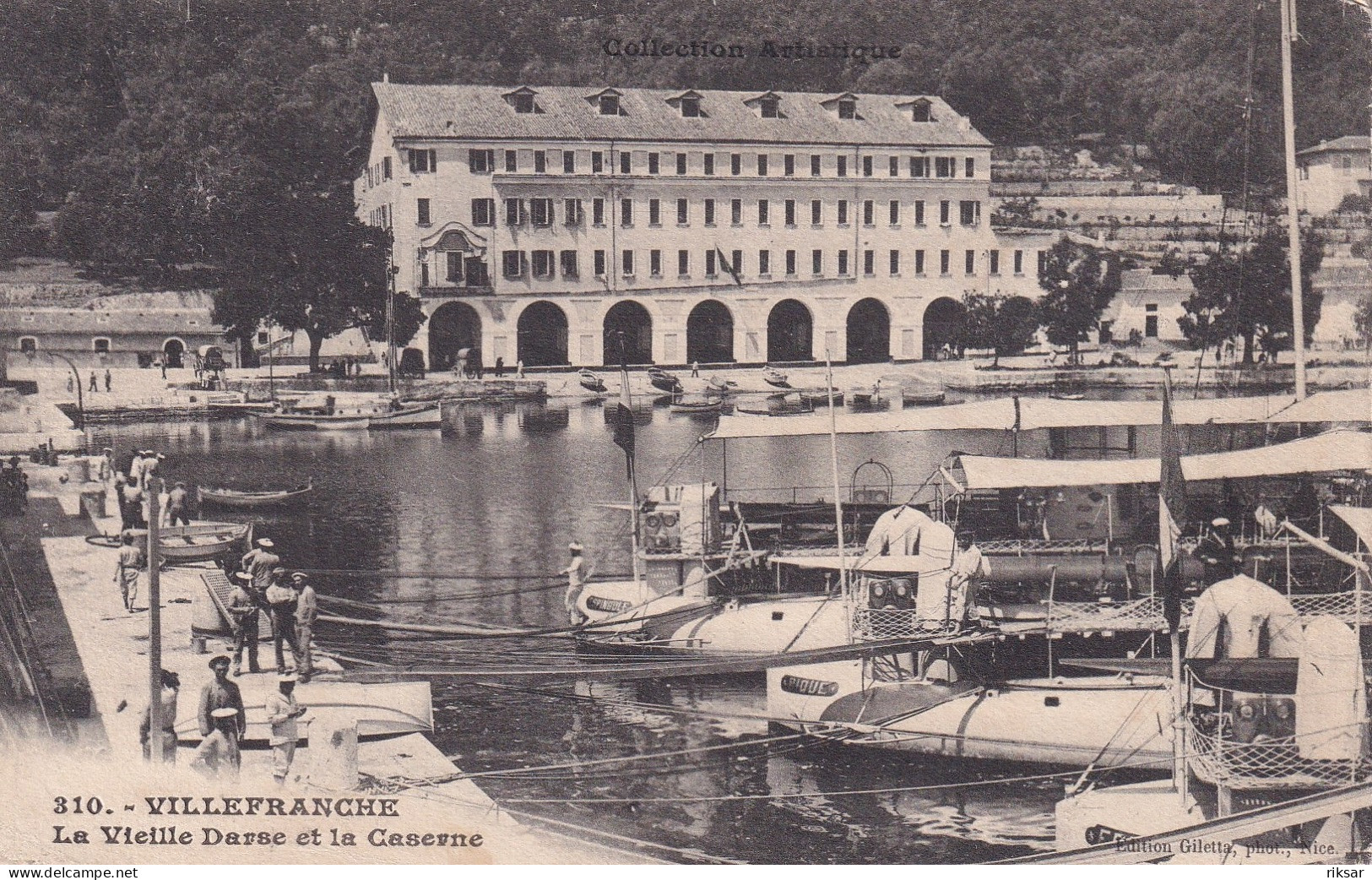 VILLEFRANCHE SUR MER(BATEAU DE GUERRE) - Villefranche-sur-Mer