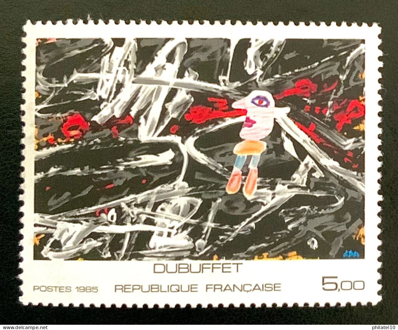 1985 FRANCE N 2381 DUBUFFET - NEUF** - Unused Stamps