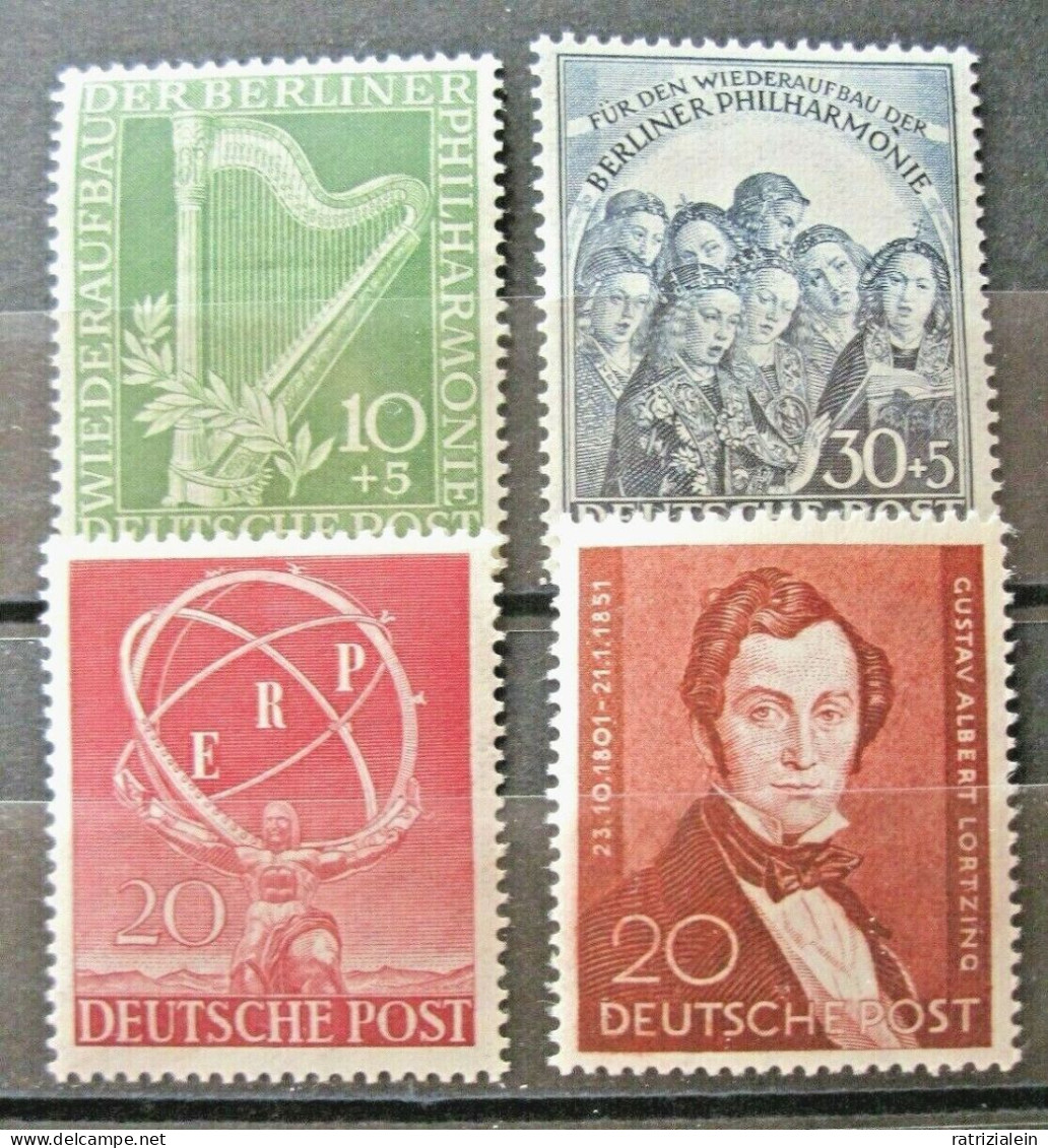 Berlin Mi 71 - 74 **  Postfrisch , Einwandfrei - Unused Stamps