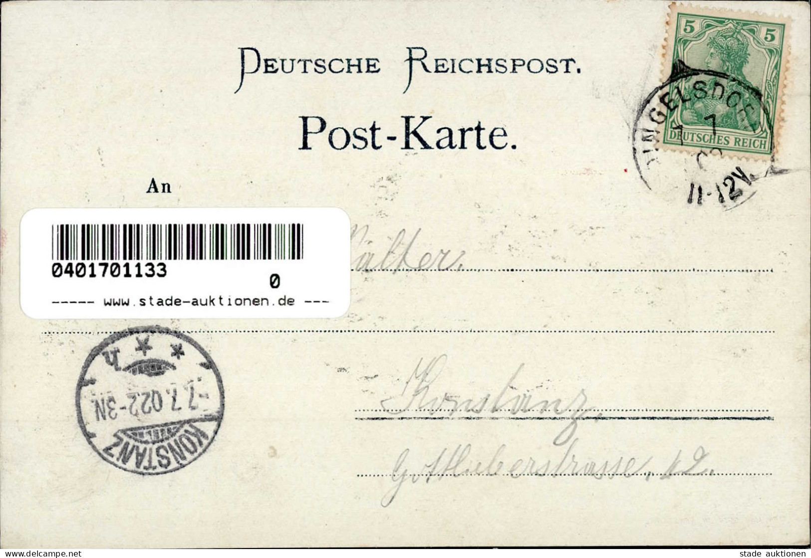 Wallhausen (7750) Gasthaus Zum Schiff 1902 I Bateaux Bateaux - Konstanz