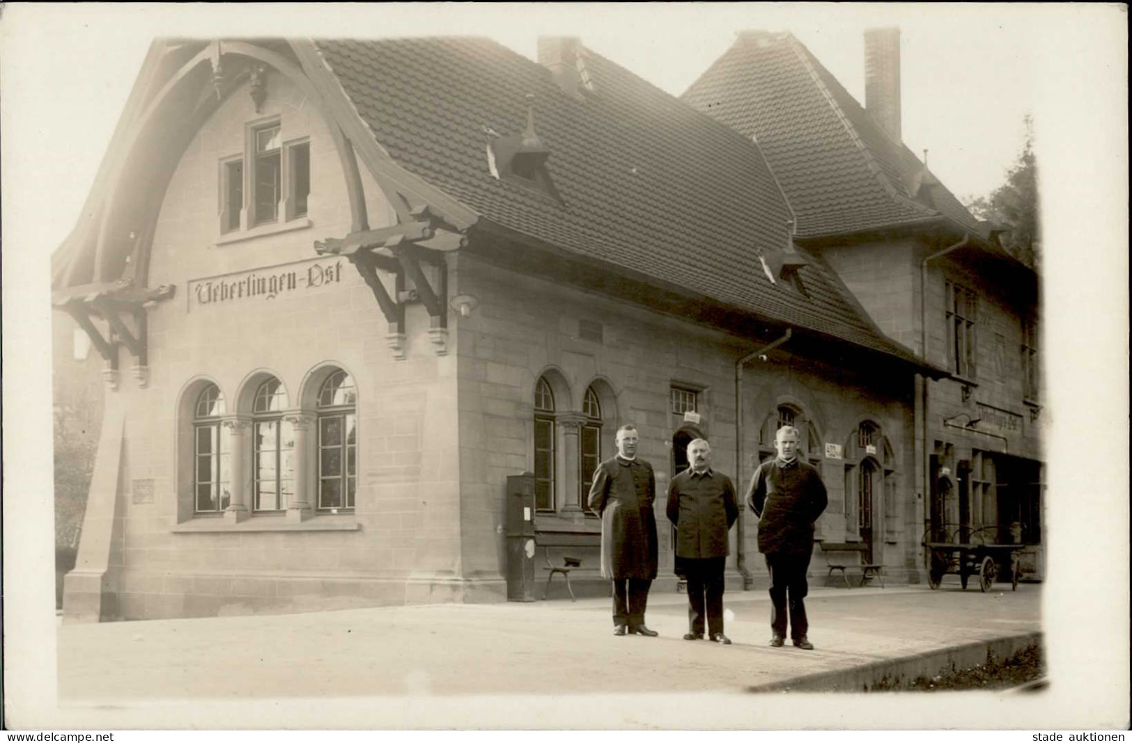 Überlingen (7770) Bahnhof Foto-Ak I- - Autres & Non Classés