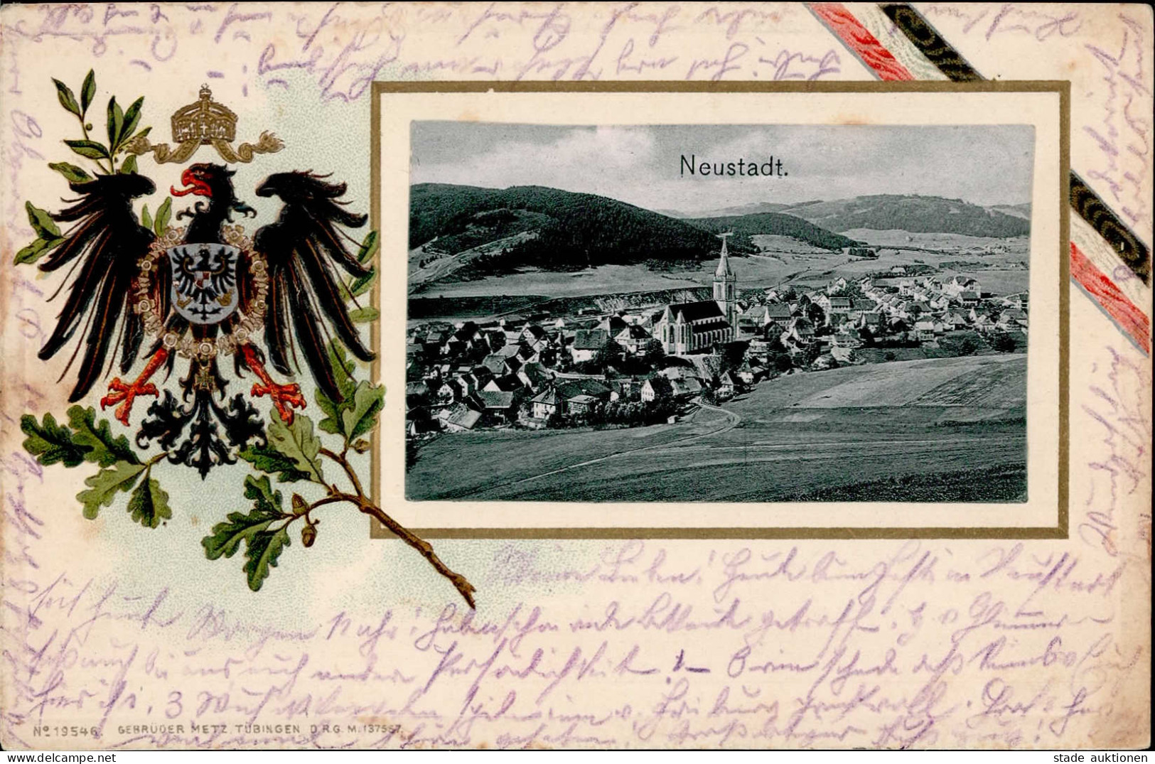 Titisee-Neustadt (7820) Präge-Karte 1901 II- (Reißnagelloch) - Andere & Zonder Classificatie